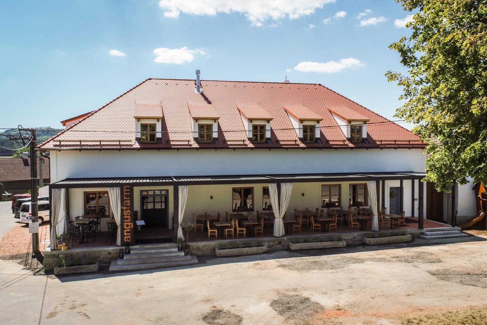 Pension Angusfarm Soběsuky Kültér fotó